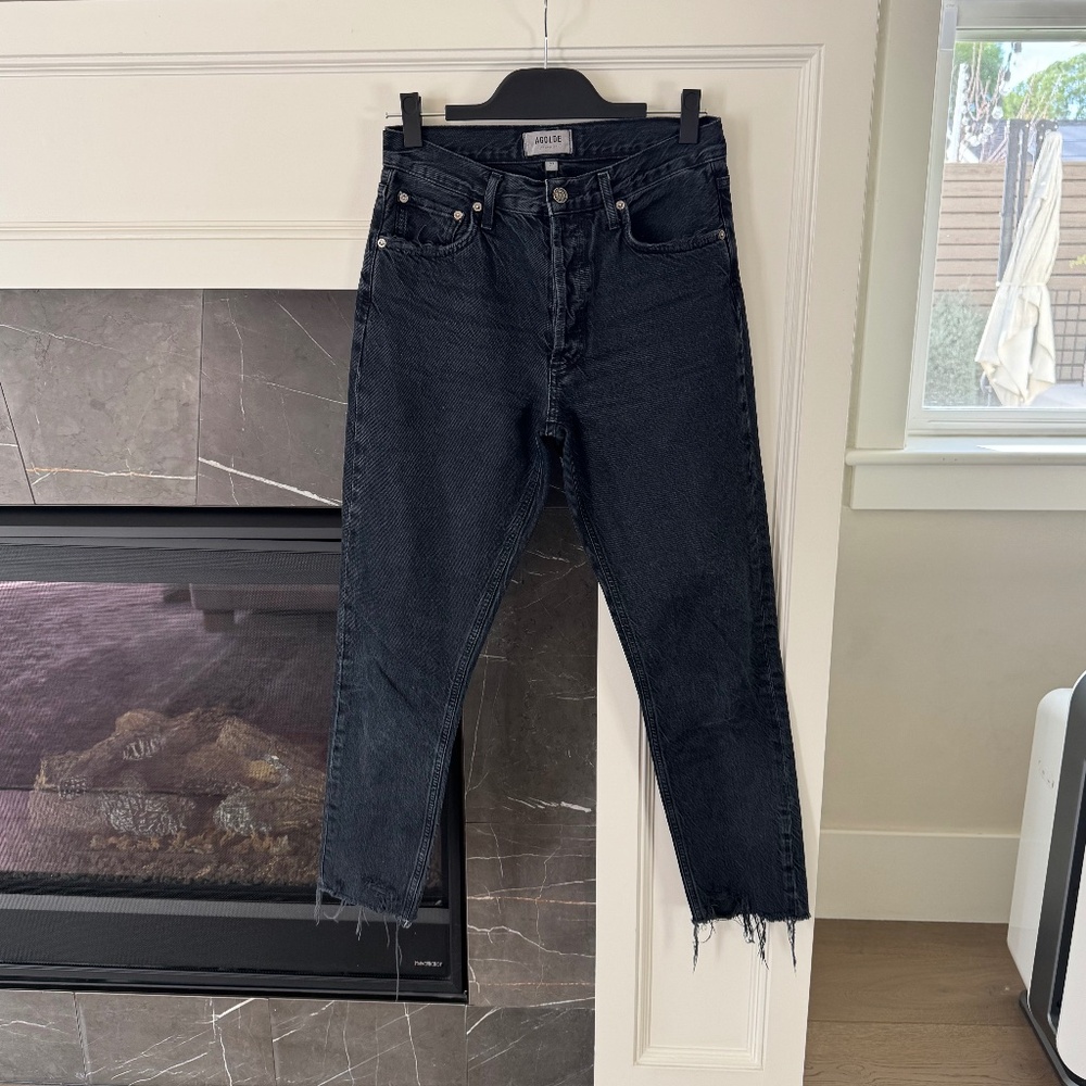 AGOLDE HIGH RISE CLASSIC JEANS - SIZE 27